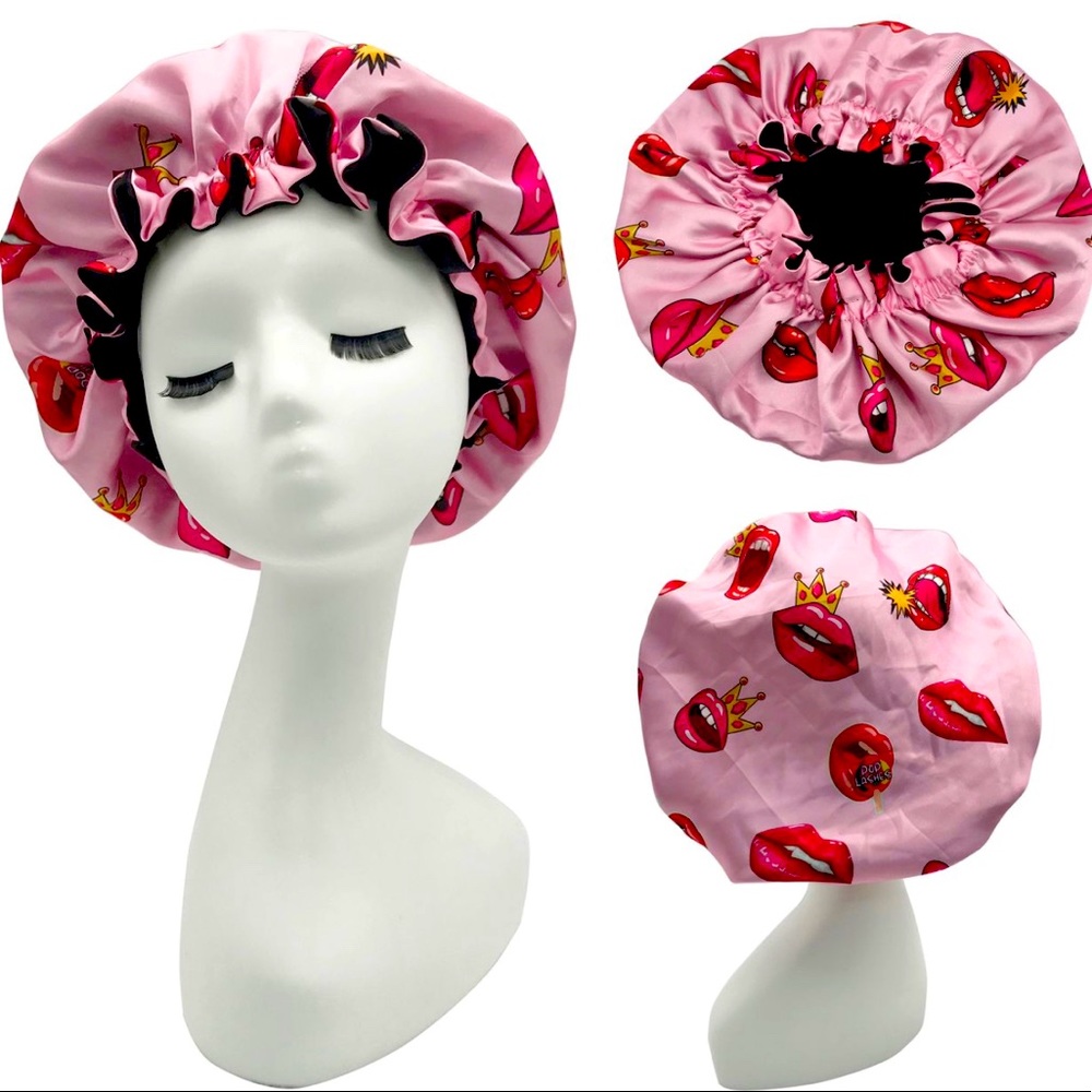 Adult Reversible Bonnet “Lips”